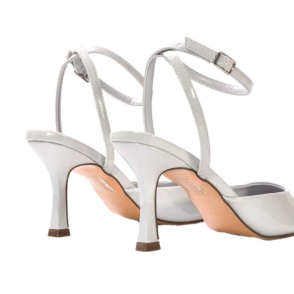 XY London Womens/Ladies Lacey May Court Shoes / Light Grey